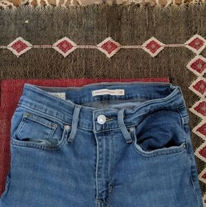 724 high rise straight Levi jeans
